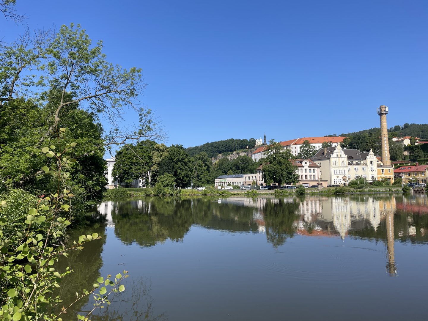 2. Tag- Elbe-Schloßsee bei Decin