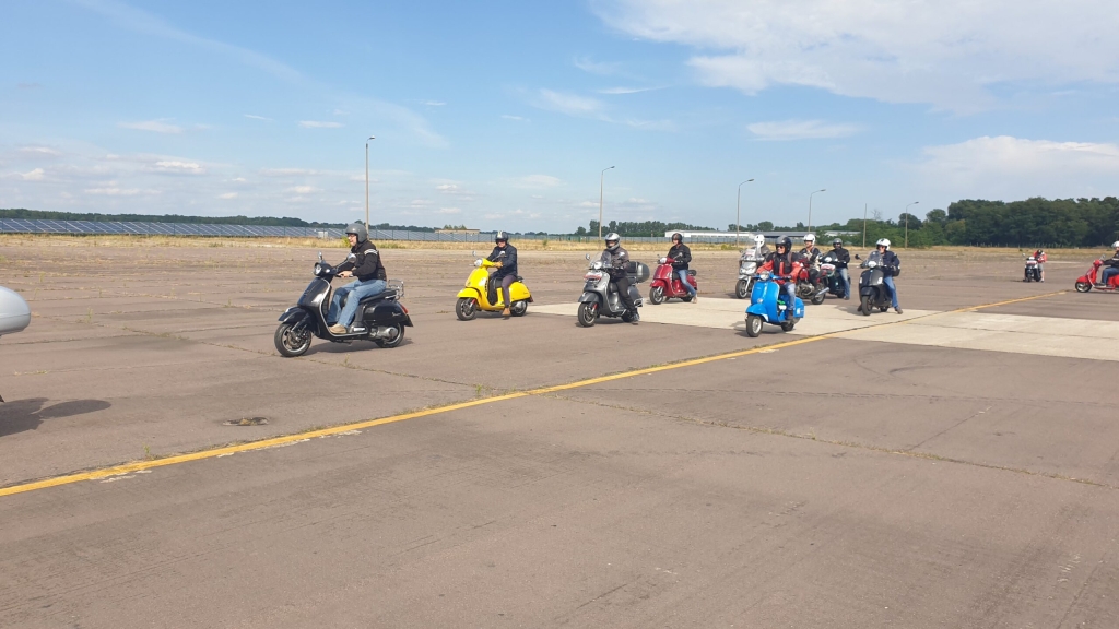 2021 Oderbruchrundfahrt auf dem Flugplatz