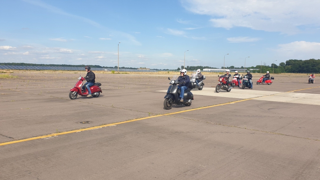 2021 Oderbruchrundfahrt auf dem Flugplatz